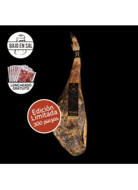 JAMÓN RIVAS 100% NATURAL GRAN RESERVA D.O SALAMANCA +4 AÑOS DE CURACIÓN AÑADA EXELENTE LIMITADA 300 UNIDADES